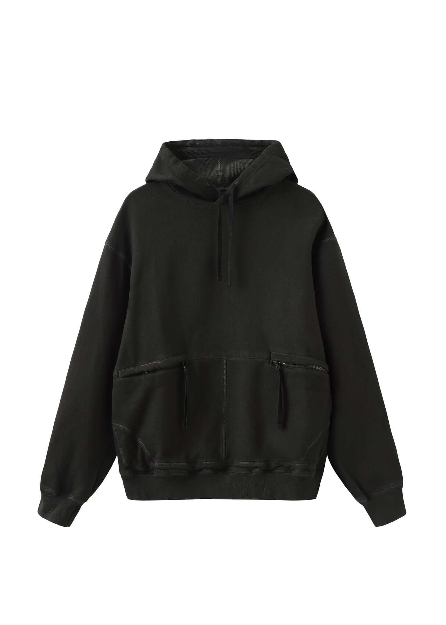 Fleece lined hooded sweatshirt best sale